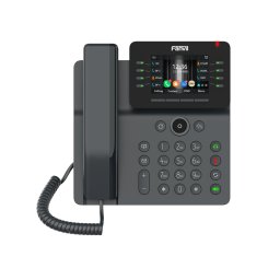 Telefon Fix IP Profesional FANVIL V64 Prime Business Ecran LCD Color 3.5Inch BT 4.2 Wi-Fi 2.4/5GHz Gri Inchis