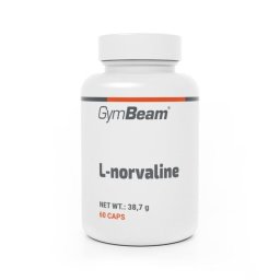 GymBeam L-norvalină 400 mg 60 caps.