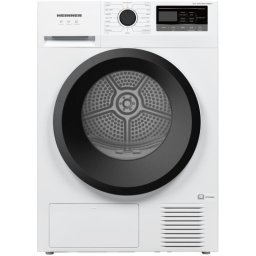Uscator de rufe cu pompa de caldura HEINNER HHPD-M8N13PBKE++, 8 kg, 16 programe, Clasa E, Alb