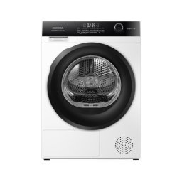 Uscator de rufe cu pompa de caldura HEINNER HHPD-HMK90IVFC+++, Inverter, 9 kg, 14 programe, Clasa C, Alb