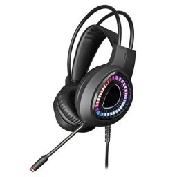 Casti Gaming Iluminare RGB Surround 7.1 Microfon Negru
