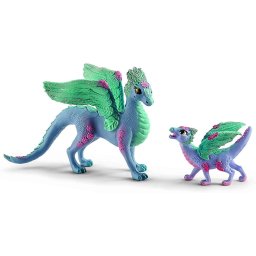 Schleich Bayala flower dragon and child - 70592