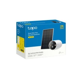 Camera de supraveghere Tapo TC85 Wireless Outdoor Security, 2K QHD 4MP, AI, Night Vision, IP66 + TP-Link Tapo Solar Panel 2.5W, IP66, Black EU White EU