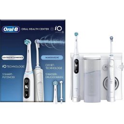 iO6 & OxyJet Adult Rotating, 5 moduri de curatare, Alb