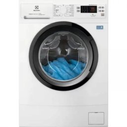 Masina de spalat rufe AEG EWS6526BE - Masina de spalat rufe, 6 kg, 1200 rpm, Clasa A, 15 programe, Display LED, Alb