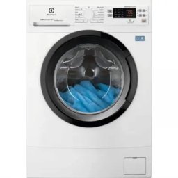 Masina de spalat rufe AEG EWS6527BE - Masina de spalat rufe, 7 kg, 1200 rpm, Clasa A, 15 programe, Display LED, Alb
