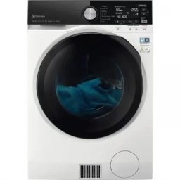 Masina de spalat rufe AEG EW9WN161BCE - Masina de spalat cu uscator, 10 + 6 kg, 1600 rpm, Clasa A, 10 programe, Display LED, Alb