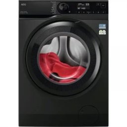 Masina de spalat rufe AEG LFR73844E - Masina de spalat rufe, 8 kg, 1400 rpm, Clasa A, 12 programe, Display LED, Negru