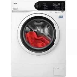 Masina de spalat rufe AEG L6SE27WE - Masina de spalat rufe, 7 kg, 1200 rpm, 11 programe, Display LCD, Argintiu