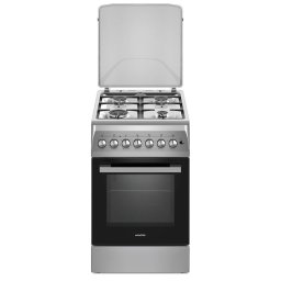 Aragaz NobeLTek Cooking NLT 5604IX/FE1 Aragaz Mixt, 50 cm, 4 arz., Silver