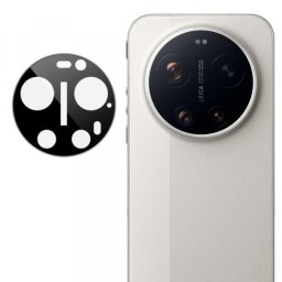 Folie de protectie Camera Spate Techsuit pentru Xiaomi 17 Ultra, Sticla Securizata, Neagra