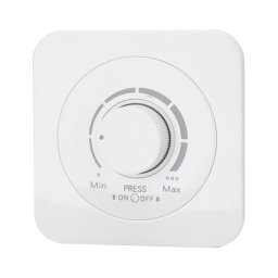 Aigostar - Dimmer cu ramă 250V/10A alb