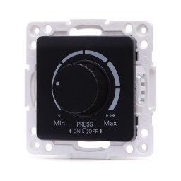 Aigostar - Dimmer fără ramă 250V/10A negru