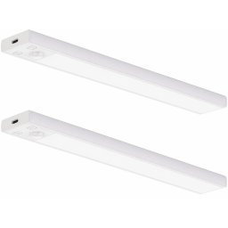 SET 2x lumini LED reîncărcabile pentru mobilier cu senzor VIRO LED/1,2W/800 mAh 30cm CCT alb