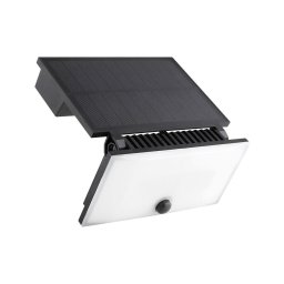 Proiector LED FUJI cu senzor și panou solar, 8 W, 3,7 V, 2000 mAh, IP65