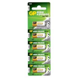 Set Baterii Alcaline GP Ultra, 12 V, 5 Bucati