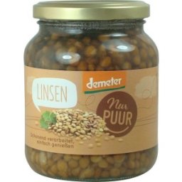 Set 2 x Linte Bio, 350 g Nur Puur