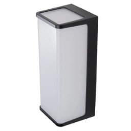 Aplica Perete Exterior Led, 10W, 840 lm, IP65, 200 x 85 x 80 mm, Negru, Modee