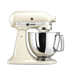 Mixer cu bol KITCHENAID Artisan 5KSM125EAC, 4.8l, 300W, 10 trepte de viteza, crem