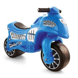Motocicleta Dolu fara pedale, albastru, dimensiuni 50 x 71 x 27 cm
