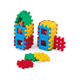 Blocuri de constructie Marioinex Waffle , 24 bucati, minim 2 ani