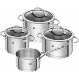 Set 5 Vase, 9 piese, Zwilling Pots Essence, inox