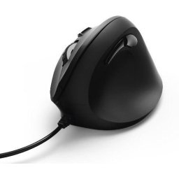 Mouse Ergonomic cu fir Hama EMC-500, 1400 DPI, Optic, Negru