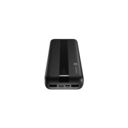 Acumulator extern Natec Trevi NPB-1922, 20000 mAh, 2x USB-A, USB Type-C, Negru