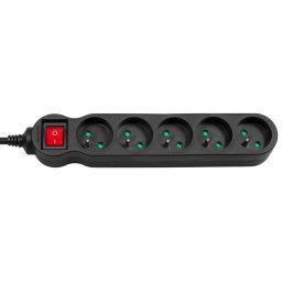 Power strip 3m MCE184 2300W black