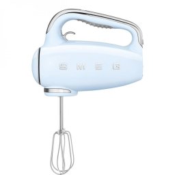 Mixer de mana Smeg HMF01PBEU, 250 W, 9 Viteze, Albastru