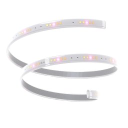 Extensie banda LED inteligenta Nanoleaf Essentials Light Strips Expansion, 30W, 2000 lm, lumina alba si colorata, 1 m