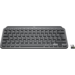 Tastatura Logitech MX Keys Mini for Business, Wireless, Bluetooth, Iluminare, Grafit, ENG