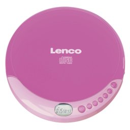 LENCO CD-011PK - CD player portabil - Roz