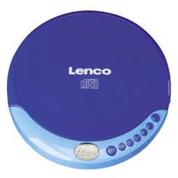 Lenco CD-011 Discman CD player portabil - albastru