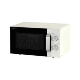Cuptor cu microunde Sharp R204WA, 20L, 800W, argintiu, alb