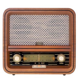 Radio Retro, Camry, CR1188, FM-AM radio, Bluetooth, USB, Stereo, Finisaj de lemn, Maro