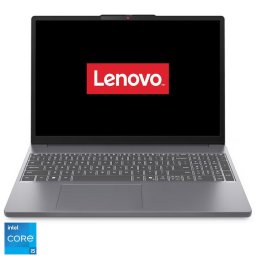 Laptop Lenovo IdeaPad Slim 3 15IRH10 cu procesor Intel® Core™ i5-13420H pana la 4.6GHz, Display 15.3" WUXGA, IPS, Memorie RAM 16GB DDR5, Capacitate 512GB SSD M.2, Placa grafica integrata Intel® UHD Graphics, No OS, Gri (INT Keyboard)