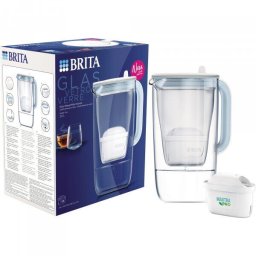 Set cana filtranta BRITA, cu filtru Maxtra Pro Pure Performance, Sticla, 2.5 l, Transparent