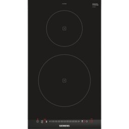 Plita Incorporabila Siemens EH375FBB1E, Inductie, 2 zone de gatit, 32 cm, Negru