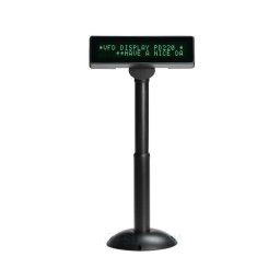 Display VFD Pavo PD220V-II-D, utilizat in sistemele POS, inaltime caractere 9 mm, interfata RS232, cablu 1m cu 6 pini viteza 38400 BPS