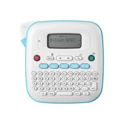 Imprimanta de etichetat Brother PT-N25BT, desktop cu Bluetooth, Btag 12 mm, Albastru-Alb
