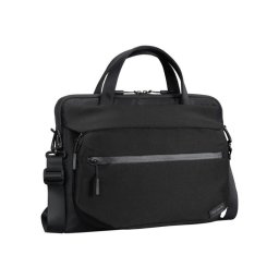 Geanta laptop Targus Work 14 inch, 3-in-1 Tech Brief, Sistem Trolley Strap, Negru