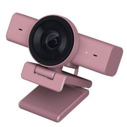 Camera web Razer Kiyo V2 X, 3.7MP, 2560x1440, USB, 1.5m, Microfon Stereo Omni-directional, Roz