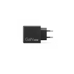 Incarcator retea Lenovo Dual GaN, 2 x USB-C, 65 W, Negru