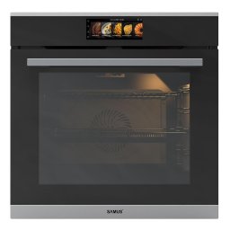 Pachet Cuptor incorporabil Samus SC634GDT15H, 74l, 3440 W, clasa A+.+Plita incorporabila Samus PSG-64SMGN2, 4 arzatoare pe gaz, Aprindere electrica, Neagra
