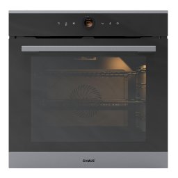 PACHET Cuptor incorporabil Samus SC633GDT15, clasa A+, 3440 W, 74 L,+Plita incorporabila Samus PSG-64SMGN2, 58 cm, 4 arzatoare pe gaz, Neagra