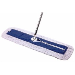 Mop dreptunghiular Limpio C-008, dimensiuni 40 x 16 cm, Include mop, prindere si coada aluminiu