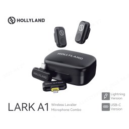 Sistem microfoane wireless HOLLYLAND Lark A1 Combo gri