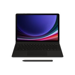 Tableta Samsung Galaxy Tab S9 + Husa cu Tastatura Samsung Book Cover Keyboard, 12GB, 256GB, WiFi, Gri
