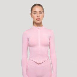 GymBeam Top sport pentru femei Luma Baby Pink XL